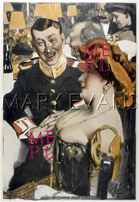 : SOLDIER & WOMAN 1908 : SOLDIER & WOMAN 1908