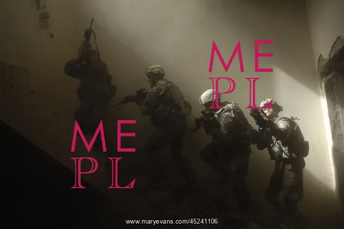 : US soldiers clear a staircase during a combined ? : US soldiers clear a staircase during a combined ?