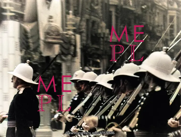 : Soldiers at Coronation George VI : Soldiers at Coronation George VI