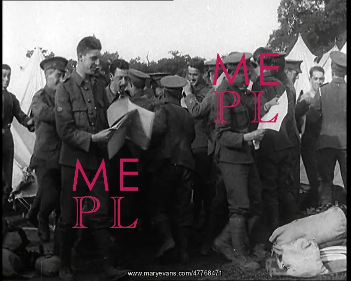 : Soldiers Eagerly Receiving Their Copies Of : Soldiers Eagerly Receiving Their Copies Of