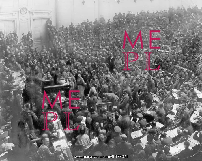 : Soldiers elect delegates for the first Congress of Soviets i : Soldiers elect delegates for the first Congress of Soviets i