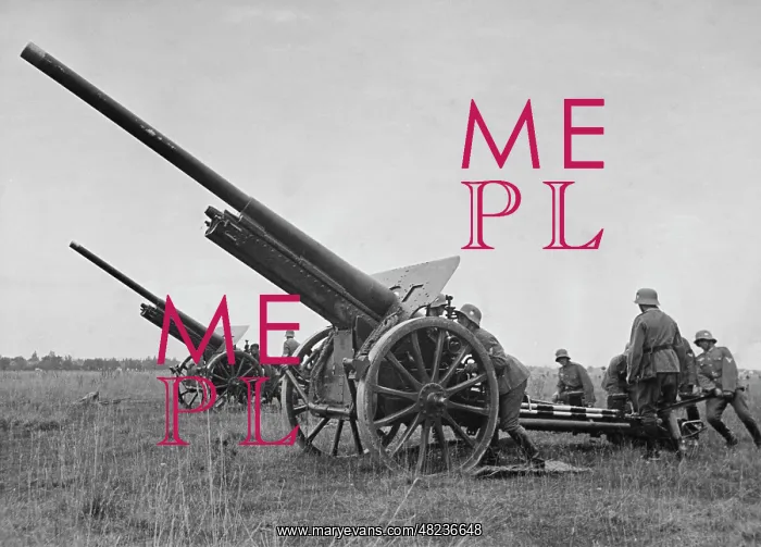 : Soldiers with a heavy gun : Soldiers with a heavy gun