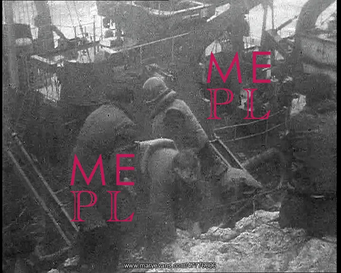 : Two Soldiers Helping Another Climb From a Shipwrecked : Two Soldiers Helping Another Climb From a Shipwrecked