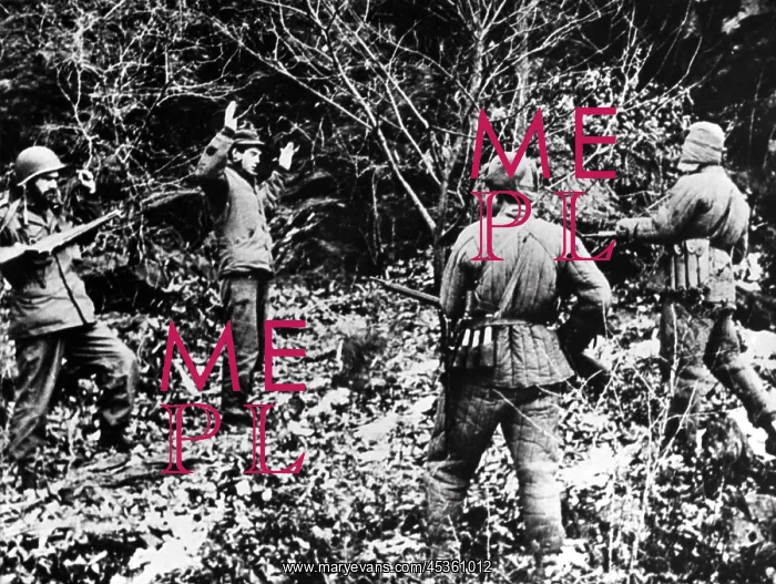  : Two UN soldiers (probably U.S.) captured by North