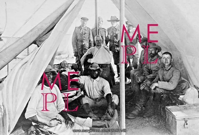: Soldiers of the protection force during the Herero uprising : Soldiers of the protection force during the Herero uprising