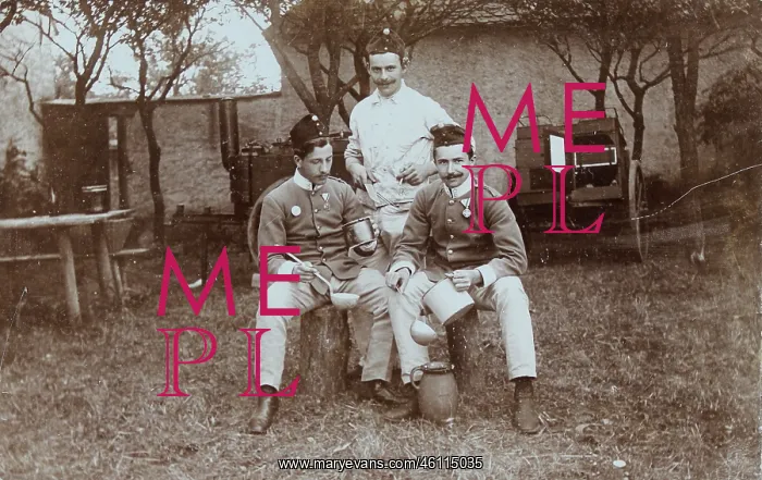 : Three soldiers of the Schwadronskuche : Three soldiers of the Schwadronskuche