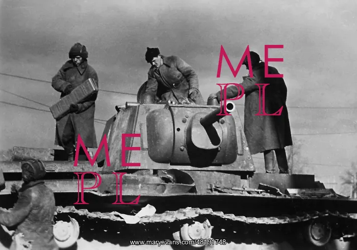: Soldiers and tanks of the Red Army on the Eastern front : Soldiers and tanks of the Red Army on the Eastern front