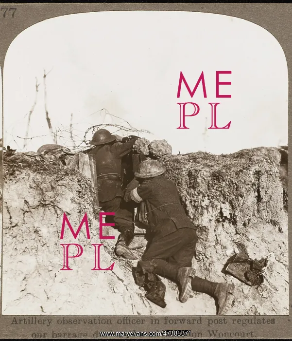 : SOLDIERS IN TRENCH : SOLDIERS IN TRENCH
