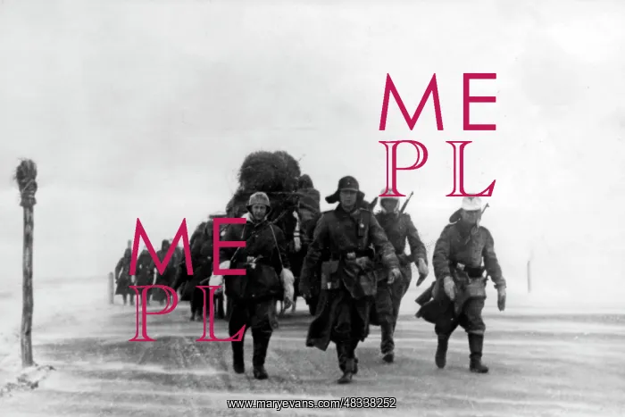 : Soldiers on their way to Kharkov, 1943 : Soldiers on their way to Kharkov, 1943
