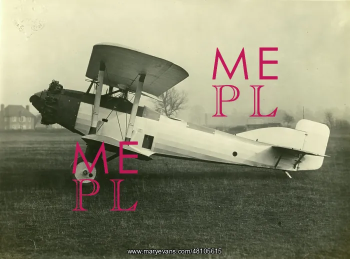 : The sole Gloster Goring, J8674 : The sole Gloster Goring, J8674