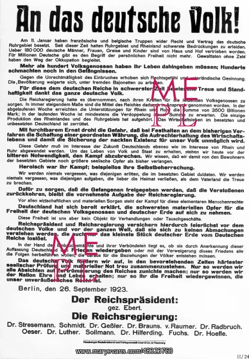 : Call for the solidarity of the German people : Call for the solidarity of the German people