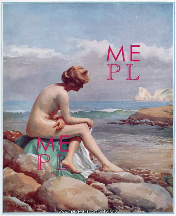 : Solitude by Albert H. Collings : Solitude by Albert H. Collings