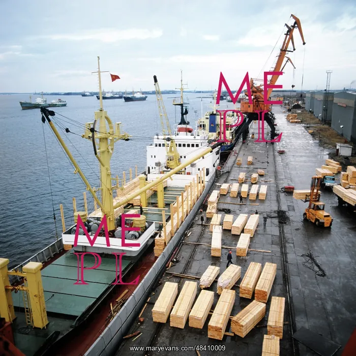 : Solombalsk wood processing company, 1983 : Solombalsk wood processing company, 1983
