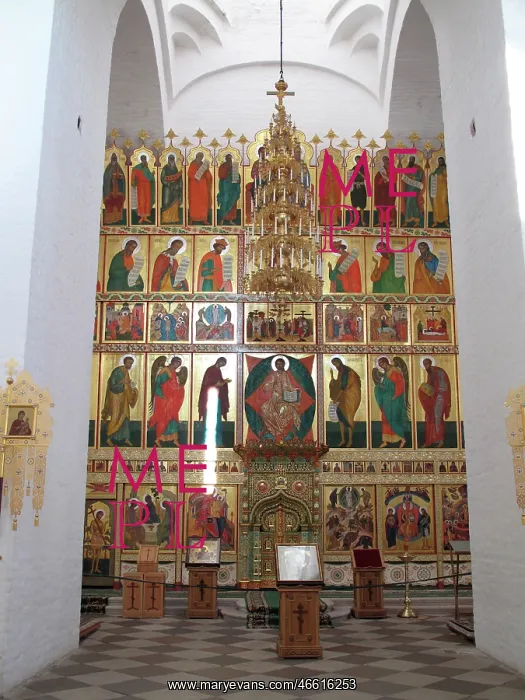  : Solovetsky Monastery - Cathedral icons