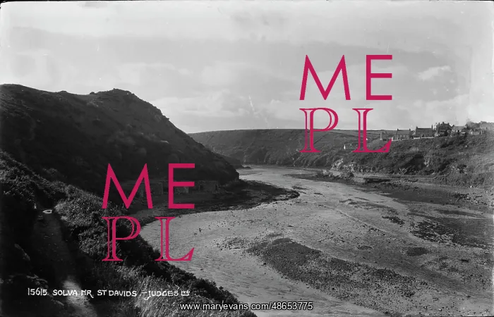 : Solva River at St Davids : Solva River at St Davids