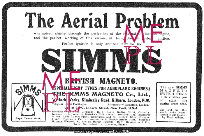 : Solve The Aerial Problem By using Simms Magnetos : Solve The Aerial Problem By using Simms Magnetos