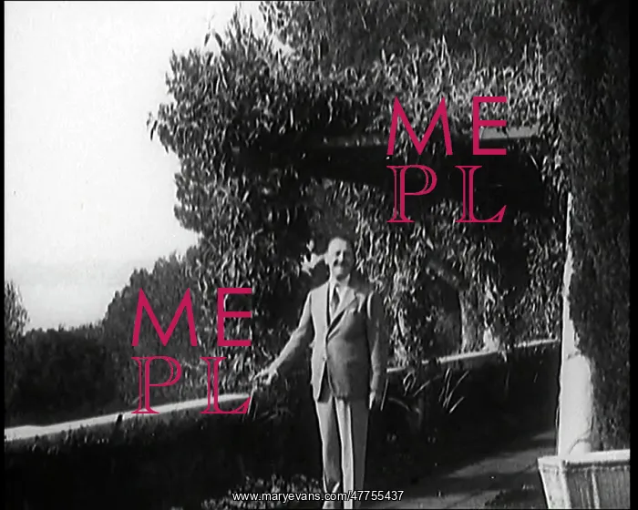 : Somerset Maugham Walking Around A Garden : Somerset Maugham Walking Around A Garden