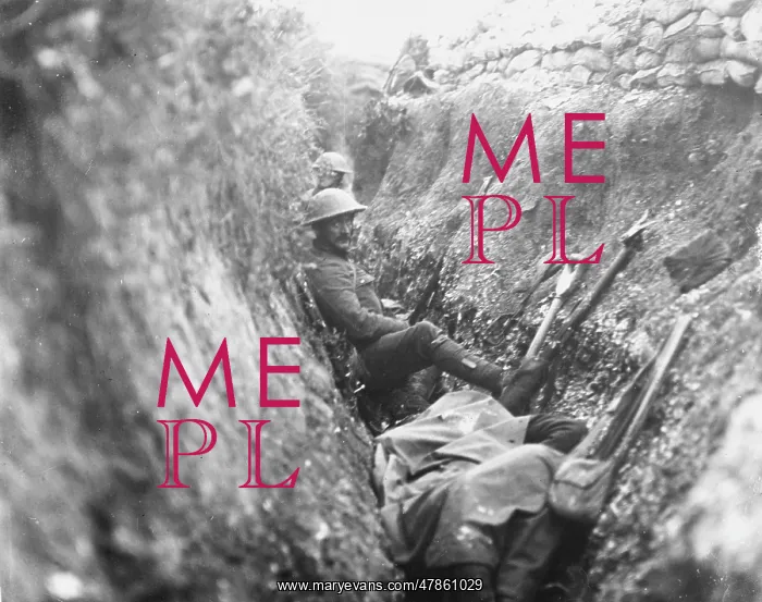 : Somme trench 1916 : Somme trench 1916