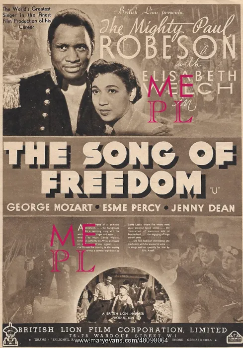 : Song of Freedom poster : Song of Freedom poster