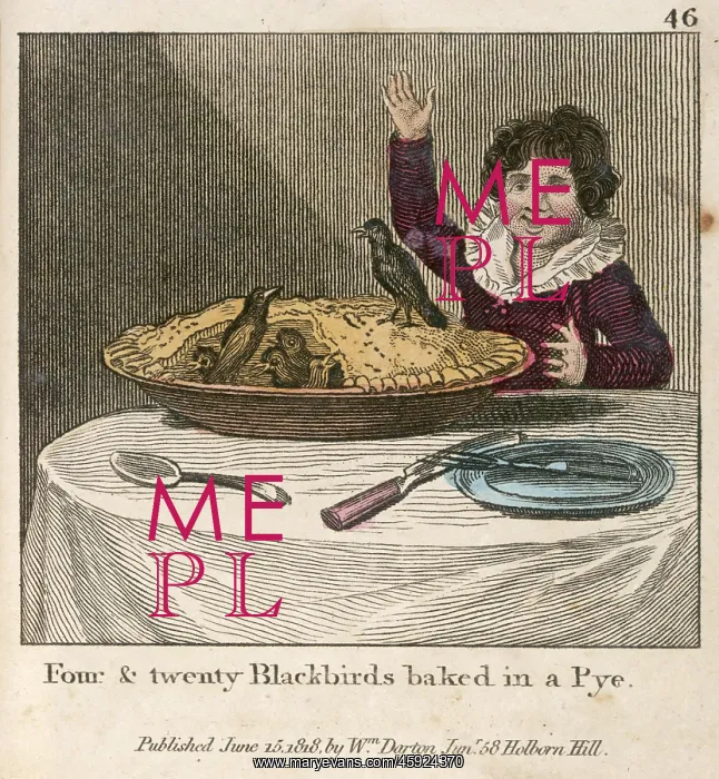 : SONG OF SIXPENCE 1818 : SONG OF SIXPENCE 1818