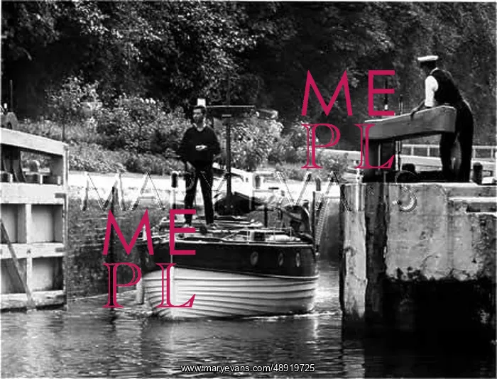 : SONNING LOCK 1960S : SONNING LOCK 1960S