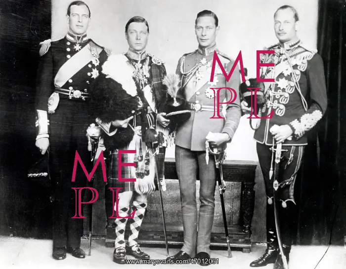 : Sons of King George V and Queen Mary : Sons of King George V and Queen Mary