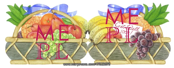 : Get Well Soon Basket of Fruit : Get Well Soon Basket of Fruit