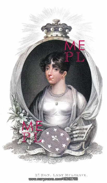 : SOPHIA LADY MULGRAVE : SOPHIA LADY MULGRAVE