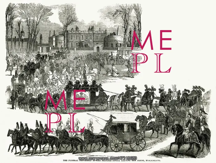 : Sophia Matilda Funeral 1844 : Sophia Matilda Funeral 1844