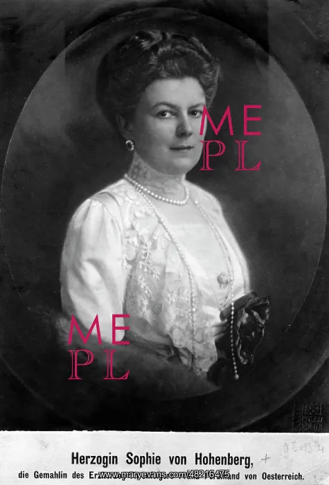 : Sophie - Austria - Gemahlin von Erzherzog Franz-Ferdinand (1900) - 01.01.1868-31.12.1914 : Sophie - Austria - Gemahlin von Erzherzog Franz-Ferdinand (1900) - 01.01.1868-31.12.1914