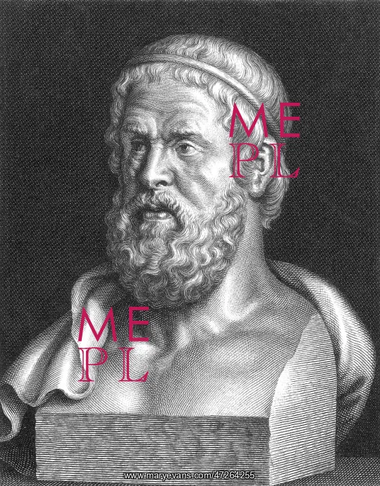  : Sophocles (circa 496 - 406) Greek tragic playwright