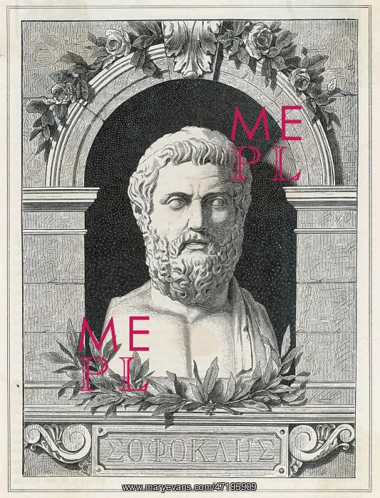  : Sophocles - German - Bust