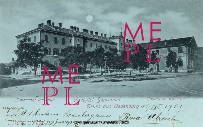 : Sophron, Hungary - Cavalry Barracks : Sophron, Hungary - Cavalry Barracks