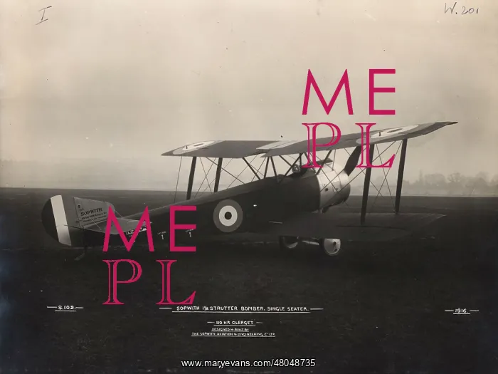 : Sopwith 1 1 / 2 Strutter single-seat bomber : Sopwith 1 1 / 2 Strutter single-seat bomber