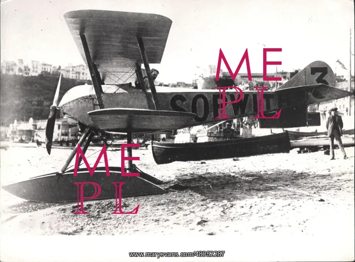 : The Sopwith Tabloid seaplane which won the Schneider Trophy : The Sopwith Tabloid seaplane which won the Schneider Trophy