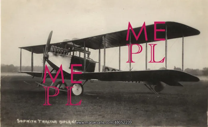 : Sopwith Tractor Biplane - landplane version : Sopwith Tractor Biplane - landplane version
