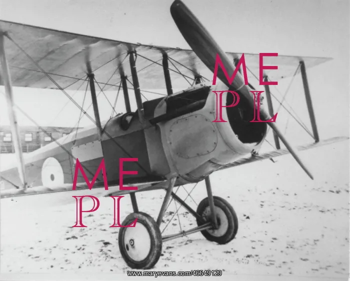 : Sopwith Type B1, (on the ground, forward view) : Sopwith Type B1, (on the ground, forward view)