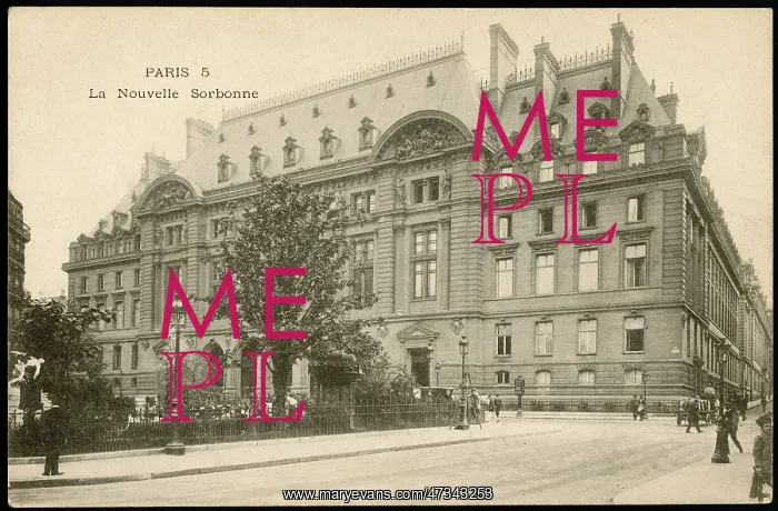  : SORBONNE EXTERIOR 1905