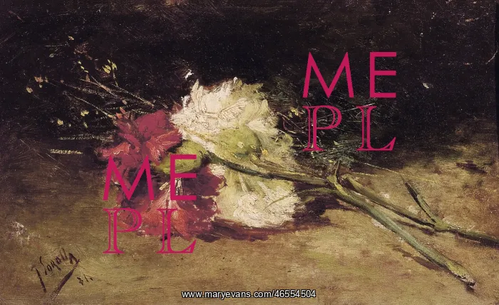 : SOROLLA, Joaquin (1863-1923). Carnations. Post-Impressionism : SOROLLA, Joaquin (1863-1923). Carnations. Post-Impressionism
