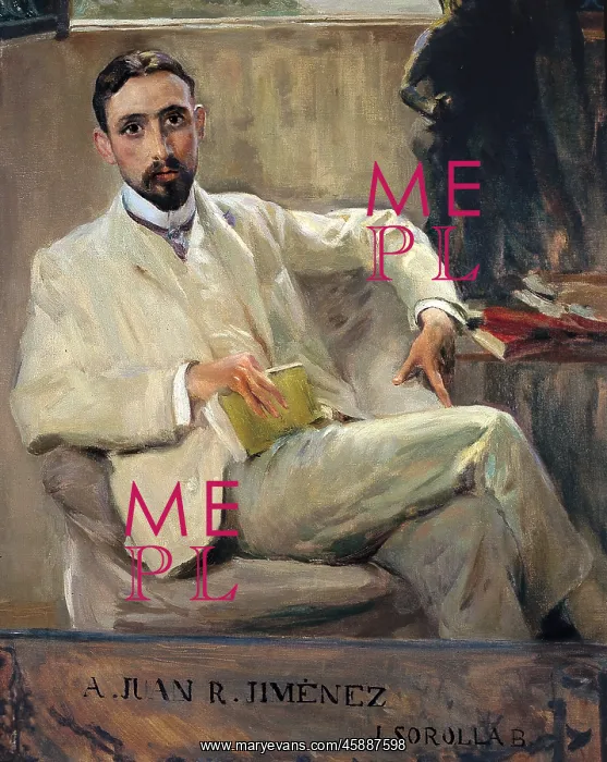 : SOROLLA, Joaquin (1863-1923); JIMENEZ, Juan Ramon (1881-1958 : SOROLLA, Joaquin (1863-1923); JIMENEZ, Juan Ramon (1881-1958