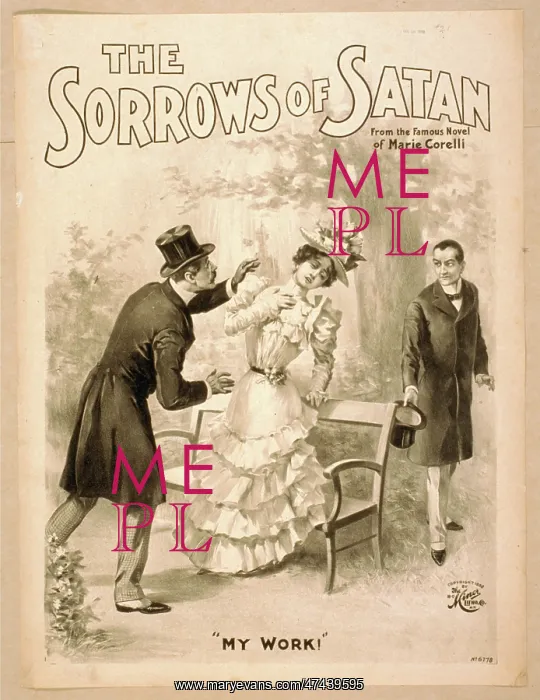  : The sorrows of Satan from the famous novel of Marie Corelli