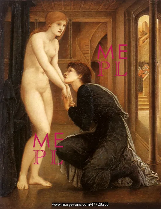 : The Soul Achieves its Target, by Burne-Jones : The Soul Achieves its Target, by Burne-Jones