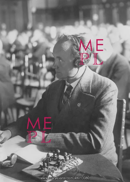: Sound engineer recording during the Reichstag fire trial, 19 : Sound engineer recording during the Reichstag fire trial, 19
