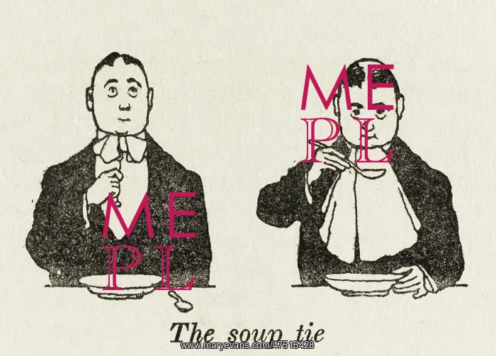 : Soup tie - W H Robinson : Soup tie - W H Robinson