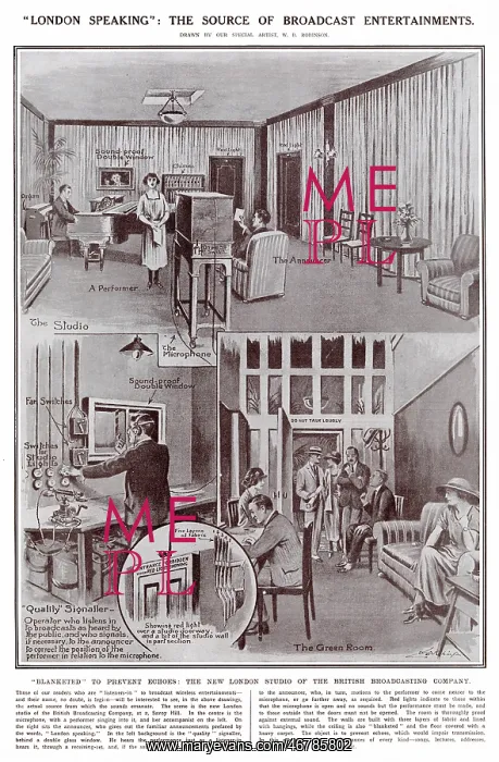 : Source of Broadcast Entertainments 1923 : Source of Broadcast Entertainments 1923