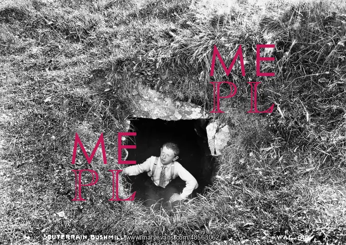 : Souterrain, Bushmills, Wee Folks Cove : Souterrain, Bushmills, Wee Folks Cove
