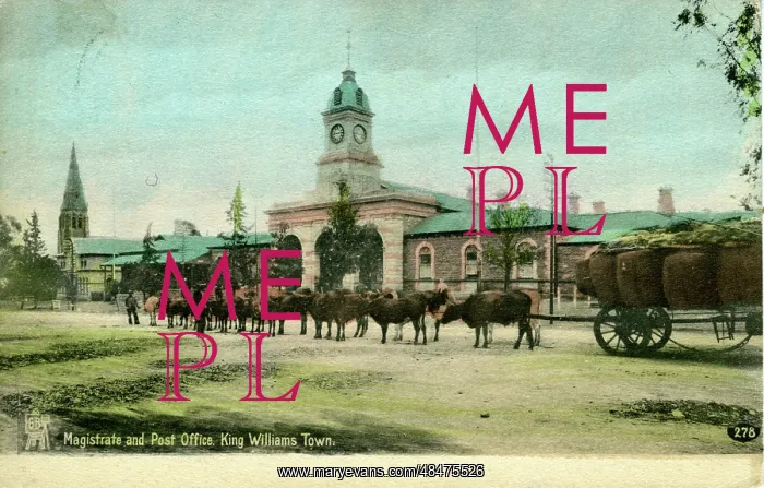  : South Africa - Magistrate & Post Office, King Williams Town