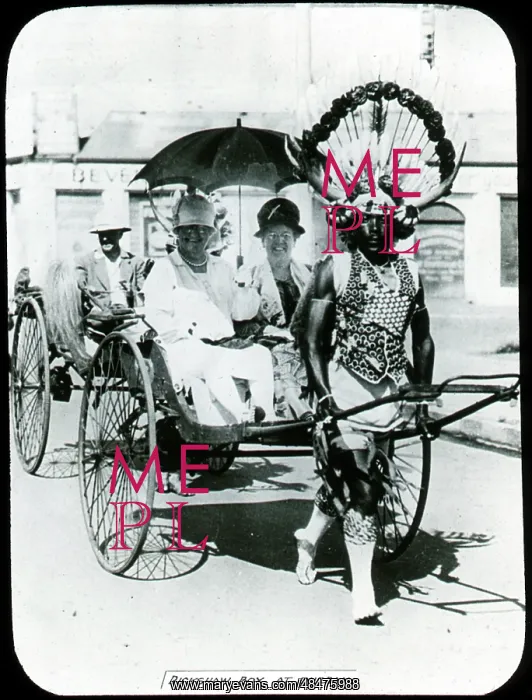 : South Africa - A Rickshaw Boy, Durban : South Africa - A Rickshaw Boy, Durban
