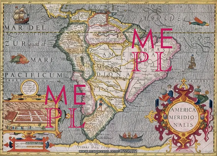  : South America, 1606
