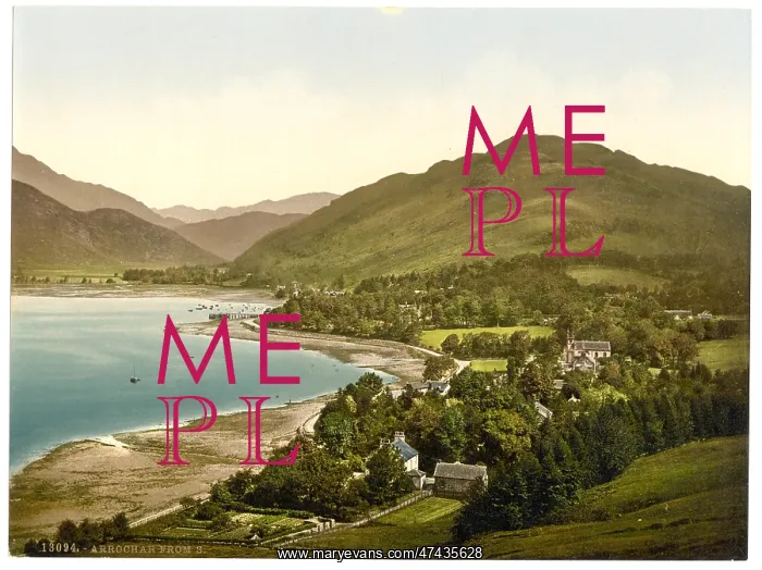 : From south, Arrochar, Scotland : From south, Arrochar, Scotland